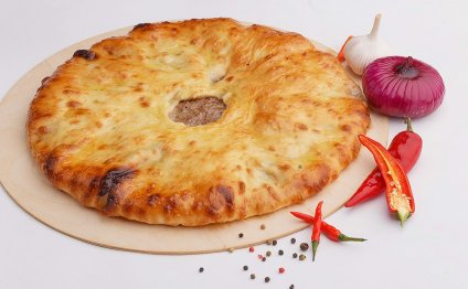 Ossetian Pie On The Cafeteria