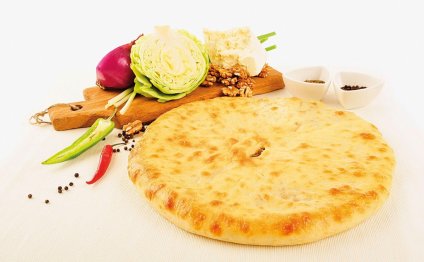 Ossetian Pies With Potatoes And Cheese