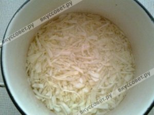 Капусту нашинковать