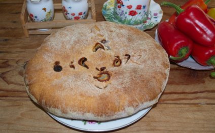 Ossetian Pie Recipe With Peach In The Oven